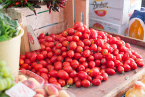 Cherry Tomatoes For Tartine Sourdough Bruschetta Recipe