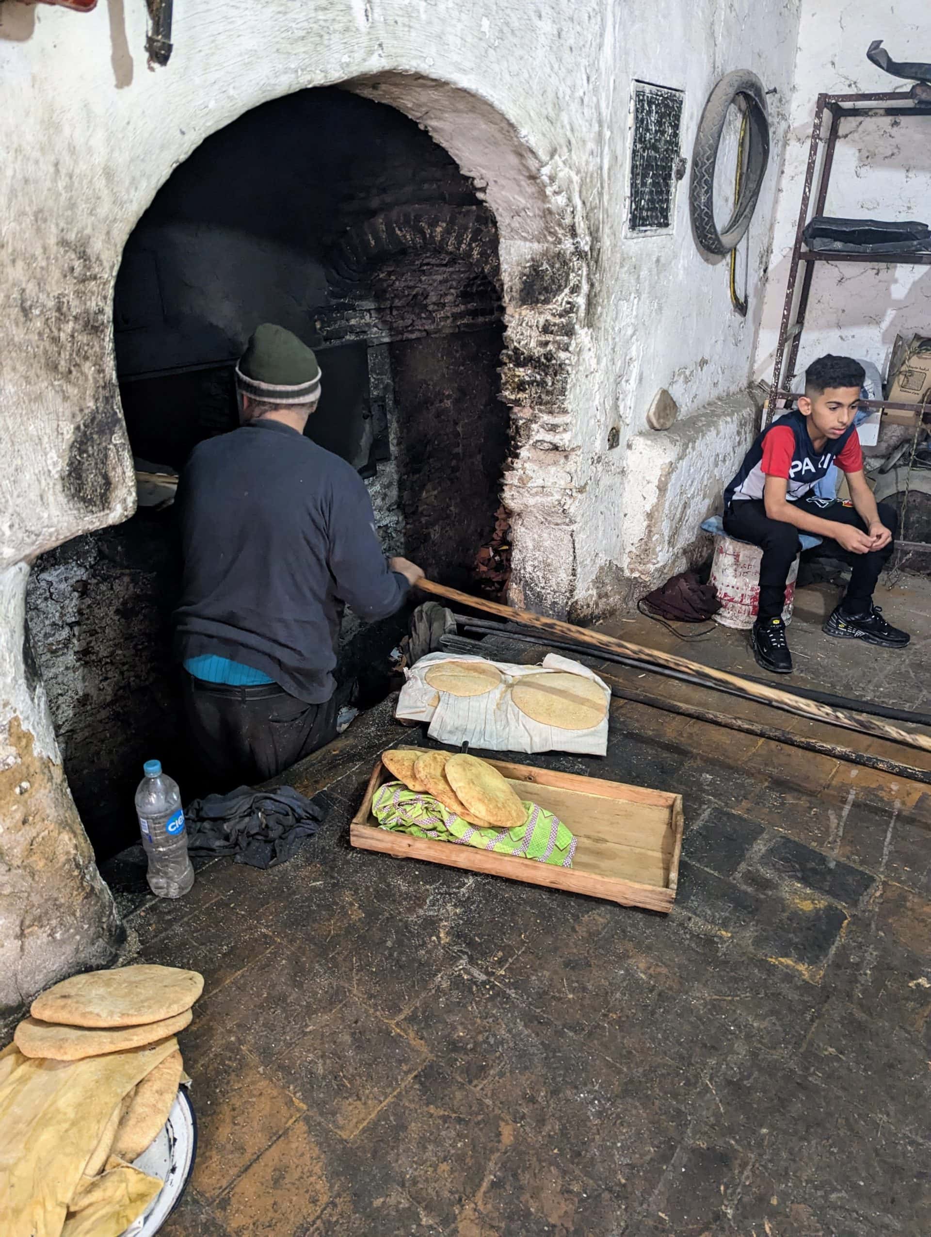 Moroccan communal oven.