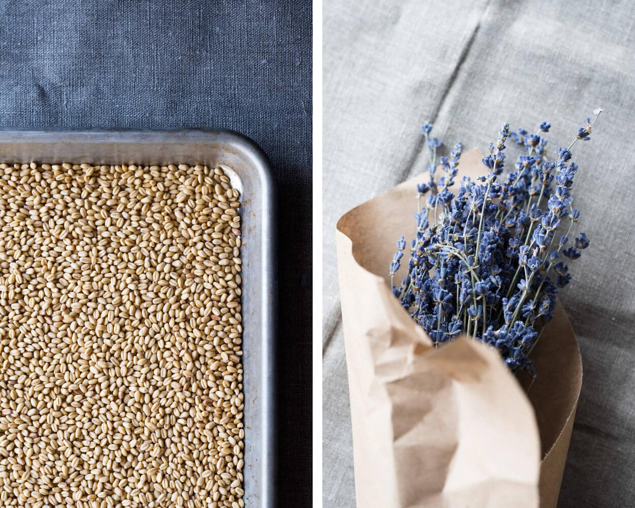 white sonora berries and lavender for Sourdough Starter Discard Pie And Galette Crust