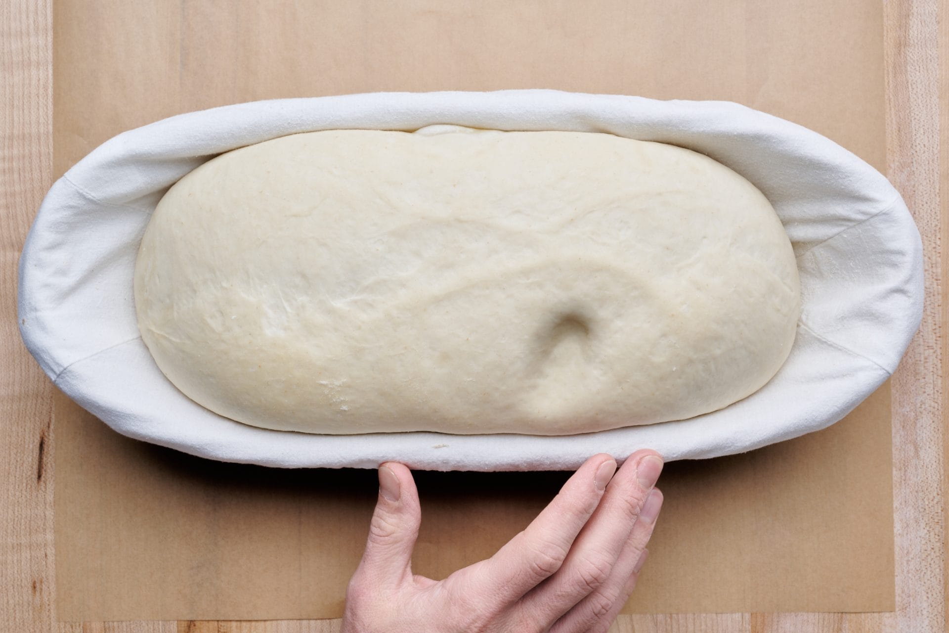 Overproofed dough and the poke test
