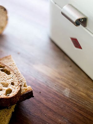 Keep your bread fresh with this bread box