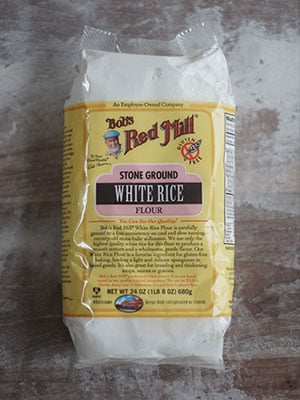 White Rice Flour for dusting proofing baskets